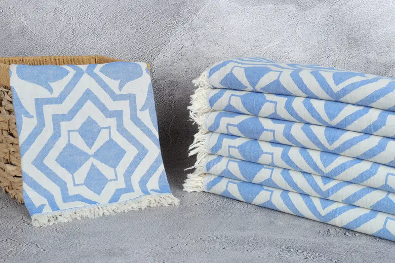 Christmas Favors, Custom Hand Towel, Spa Towel, Turkish Towel Hand Towel, Bridesmaid Gifts, Towel With Name, 40x24 Linen Tulip Patterned Towel - 4
