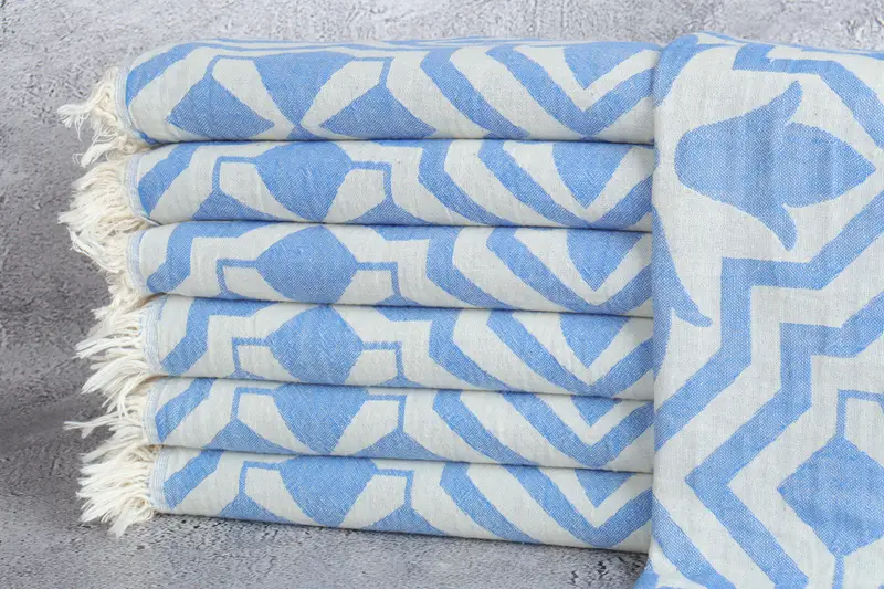 Christmas Favors, Custom Hand Towel, Spa Towel, Turkish Towel Hand Towel, Bridesmaid Gifts, Towel With Name, 40x24 Linen Tulip Patterned Towel - 2