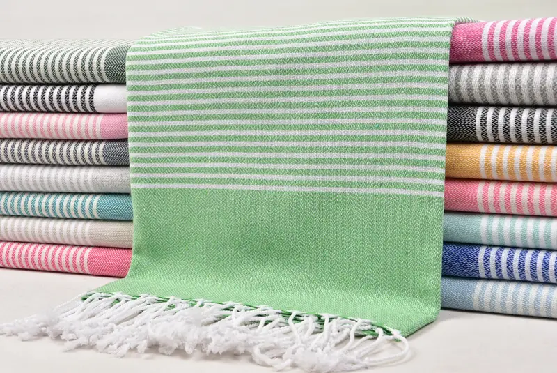 Housewarming Gift, Soft towel, Bridal Shower Gifts, Bachelorette Towel, Spa Towel, 70x40 Cotton Striped Towel, Gift For Him, Luxury Beach Towel - 2