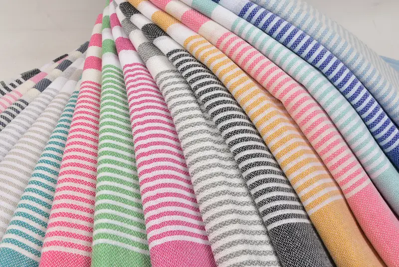 Housewarming Gift, Soft towel, Bridal Shower Gifts, Bachelorette Towel, Spa Towel, 70x40 Cotton Striped Towel, Gift For Him, Luxury Beach Towel - 5