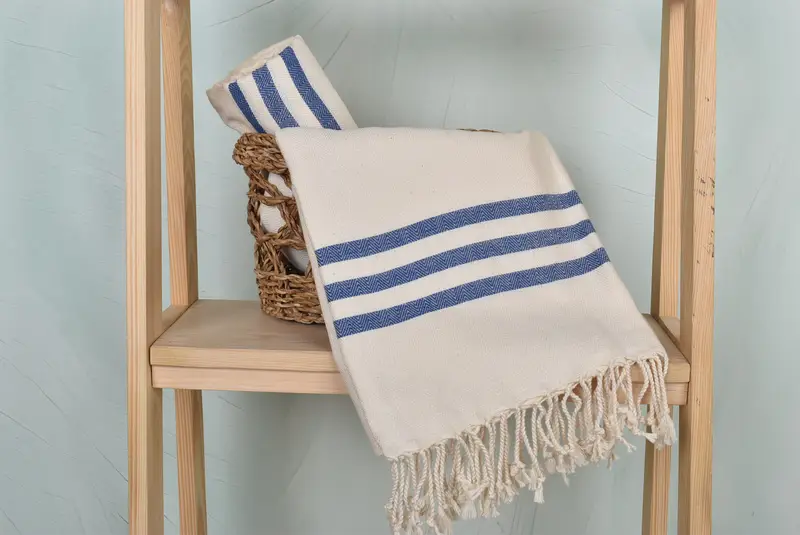 70x40 Cotton Striped Towel, Personalized Towel, Absorbent Turkish towel, Turkish Towel Beach Towel, Bachelorette Party Favor, Bridesmaid Gift - 4