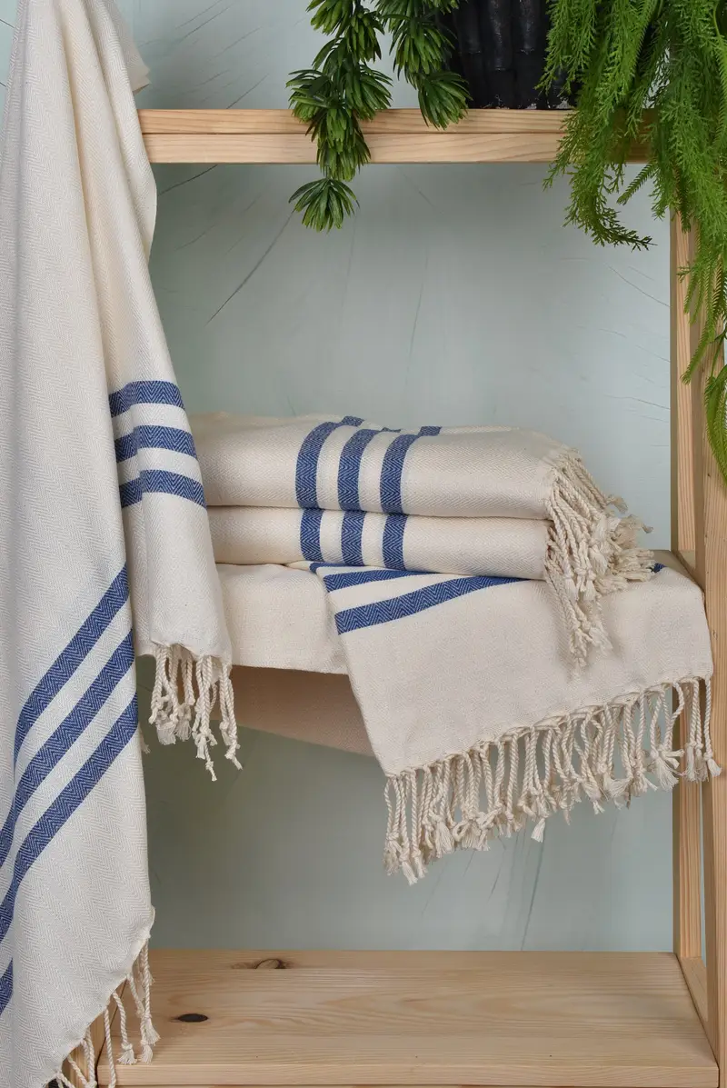 70x40 Cotton Striped Towel, Personalized Towel, Absorbent Turkish towel, Turkish Towel Beach Towel, Bachelorette Party Favor, Bridesmaid Gift - 6