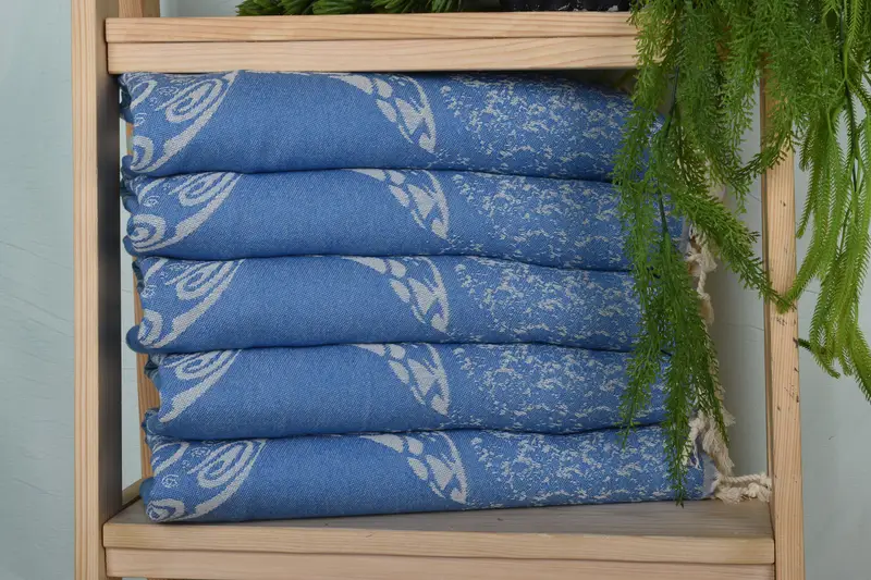 Turkish Towel Hand Towel, Custom Hand Towel, Personalized Hand Towel, 36x18 Cotton Carretta Patterned Towel, Monogram Towels, Bachelor Gifts - 2