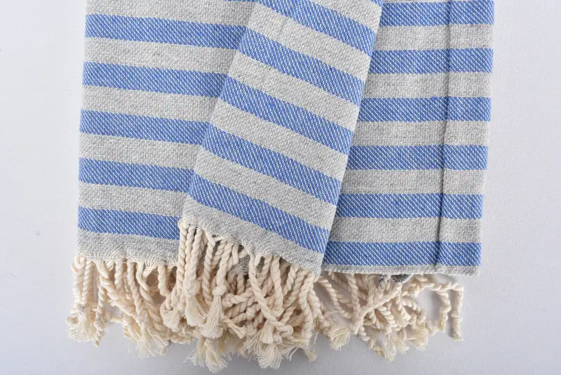 Bachelor Bachelorette Party Favors, Turkish Bath Towel Set, Lightweight towel, Large Turkish Towel, 70x36 Cotton Striped Towel, Handmade Gift - 7