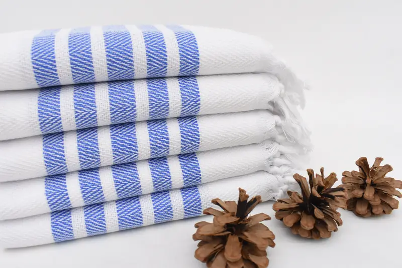 Best Friend Gift, Maid Of Honor Gift, Organic Towel, Personalized Gifts, Personalized Gift, Bridesmaid Gifts, 36x24 Cotton Herringbone Towel - 2