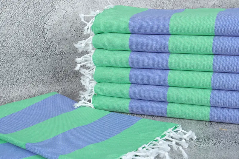 Turkish Towel Beach, Housewarming Gift, Bulk Order Towel, Bridal Shower Favor, Gift For Her, 70x40 Cotton Striped Towel, Beach Theme Wedding Gift - 2