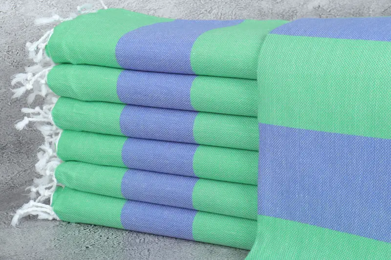 Turkish Towel Beach, Housewarming Gift, Bulk Order Towel, Bridal Shower Favor, Gift For Her, 70x40 Cotton Striped Towel, Beach Theme Wedding Gift - 1