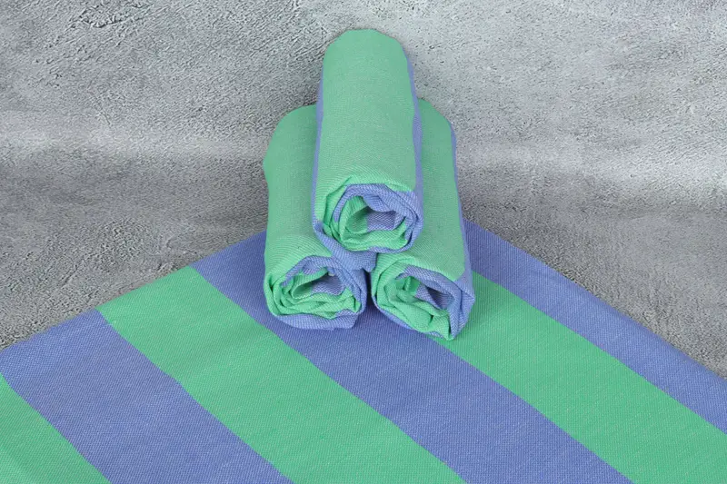 Turkish Towel Beach, Housewarming Gift, Bulk Order Towel, Bridal Shower Favor, Gift For Her, 70x40 Cotton Striped Towel, Beach Theme Wedding Gift - 7