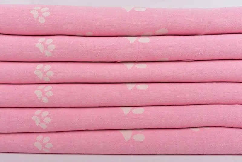 Hammam towel, 70x36 Cotton Paw Design Towel, Personalized Bridesmaid Beach Towel, Bridesmaid Favors, Lightweight towel, Personalized Bridesmaid Gift - 3