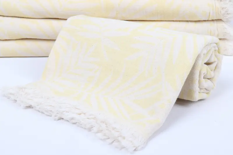 Wedding Gift, Eco-Friendly Turkish Towel, Baby Boy Gift, Scarf Towel, Quick-dry towel, Bachelorette Party Gifts, 64x40 Cotton Floral Patterned Towel - 5