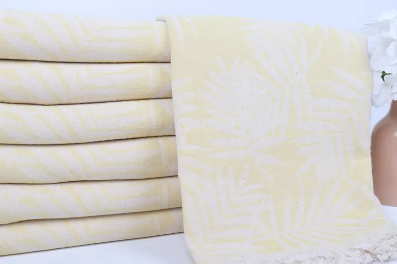 Wedding Gift, Eco-Friendly Turkish Towel, Baby Boy Gift, Scarf Towel, Quick-dry towel, Bachelorette Party Gifts, 64x40 Cotton Floral Patterned Towel - 3