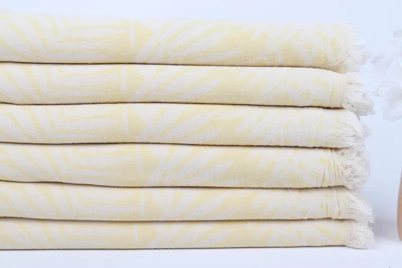 Wedding Gift, Eco-Friendly Turkish Towel, Baby Boy Gift, Scarf Towel, Quick-dry towel, Bachelorette Party Gifts, 64x40 Cotton Floral Patterned Towel - 4