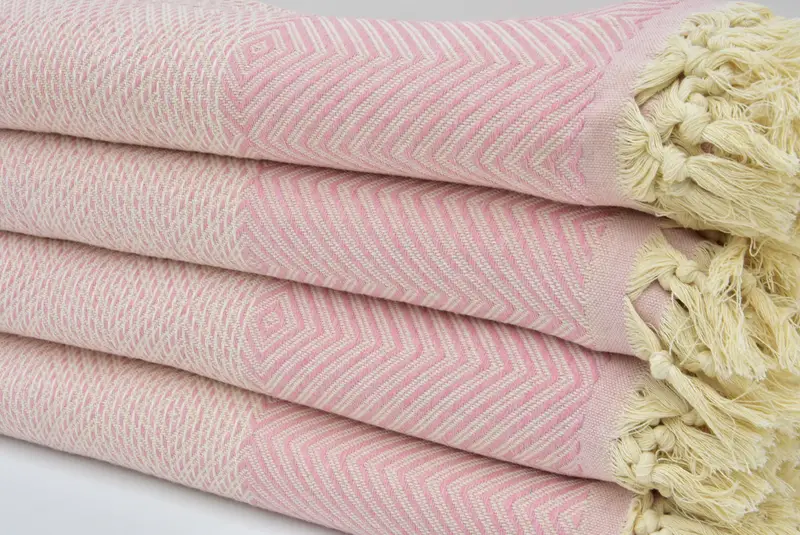 92x80 Cotton Diamond Towel, Throw Blanket, Decorative Bedspread, Tablecloth, Custom Blanket, Bridesmaid Gifts Personalized, Organic Throw - 6