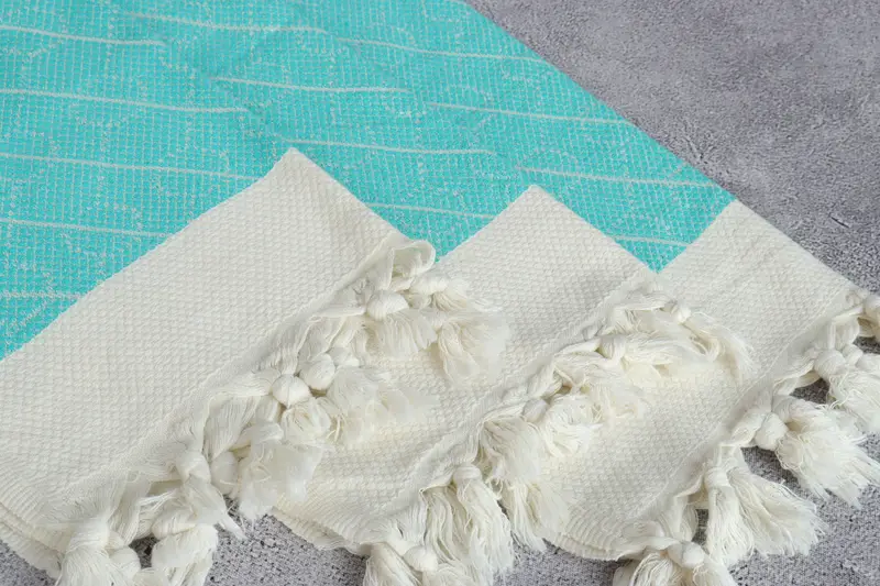 Boyfriend Christmas Gift, Wedding Gift, 36x18 Cotton Geometric Towel, Small Bath Towels, Decorative Towel, Travel Towel, Turkish Towel Hand Towel - 5