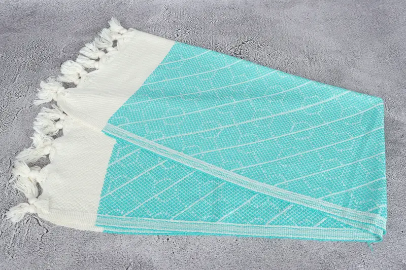 Boyfriend Christmas Gift, Wedding Gift, 36x18 Cotton Geometric Towel, Small Bath Towels, Decorative Towel, Travel Towel, Turkish Towel Hand Towel - 6
