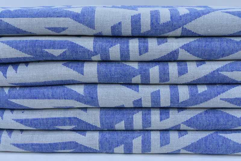 Sand-free peshtemal towel for the beach, Sand-resistant towel, Bridesmaid Gifts, Family Gift, 76x40 Cotton Geometric Towel, Custom Towel - 3