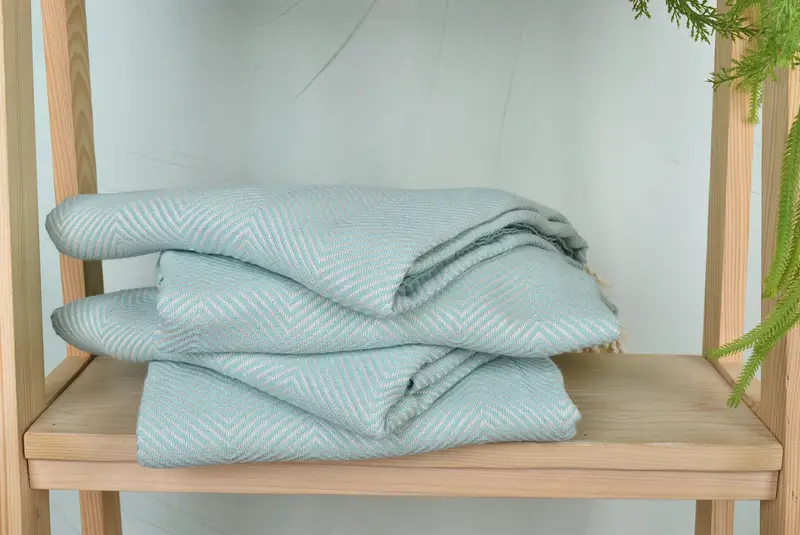 Valentines Day Gift For Her, Hammam towel, Absorbent towel, Bachelorette Party Favors, Mother Of The Groom Gift, 70x40 Cotton Herringbone Towel - 7