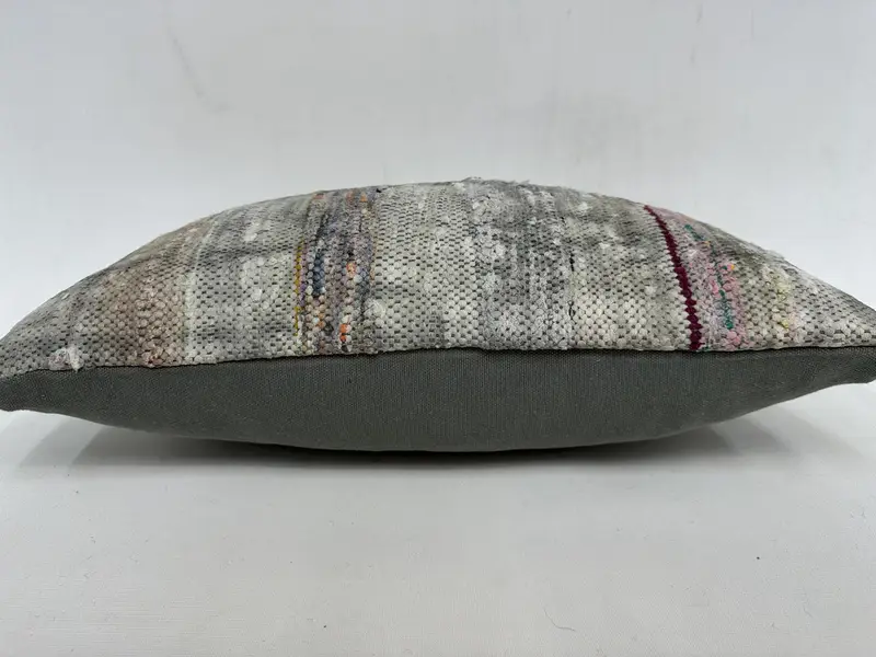 Geschenkkissen, Outdoor -Kissen -Kissen -Schein, farbenfrohe Kissenabdeckung, 12x20 beige Kissenbedeckung, Kissenschein, Vintage Kilim -Kissen, Kilim Kissenbedeckung - 5