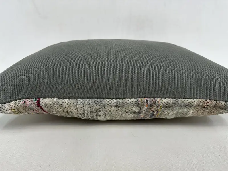 Geschenkkissen, Outdoor -Kissen -Kissen -Schein, farbenfrohe Kissenabdeckung, 12x20 beige Kissenbedeckung, Kissenschein, Vintage Kilim -Kissen, Kilim Kissenbedeckung - 7