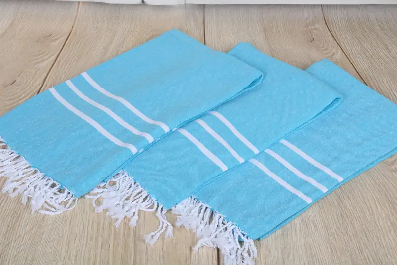 70x40 Cotton Striped Towel, Wedding Shower Gift, Guest Towel, Organic towel, Luxury Beach Towel, Scarf Towel, Housewarming Gift, Custom Beach Towel - 6