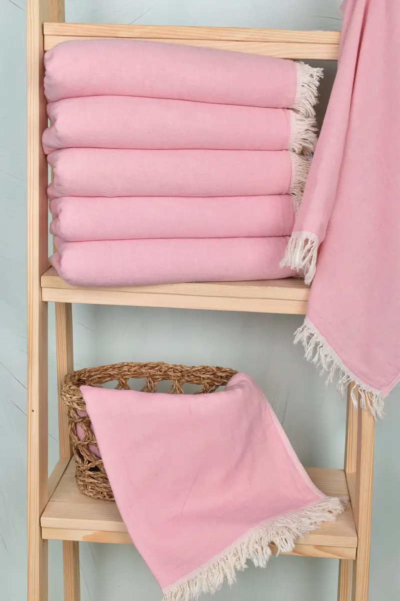 40x24 Cotton Solid Towel, Wedding Favors, Turkish Towel Hand Towel, Valentines Day Gift, Summer Gift, Wedding Hand Made Gift, Turkish Tea Towel - 3