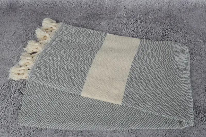 Merry Christmas Gifts, Turkish Towel Beach, Personalized Towel Gift, Absorbent Turkish towel, Personalized Gift, 70x40 Cotton Diamond Towel - 6