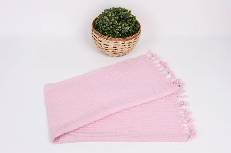 Bio -Handtuch, Geburtstagsgeschenk, Hochzeitsgeschenkküchentuch, Monogramm Küchentuch, 40x20 Baumwollwaffelhandtuch, Personalizes Geschenk, kleine Badetücher - 4