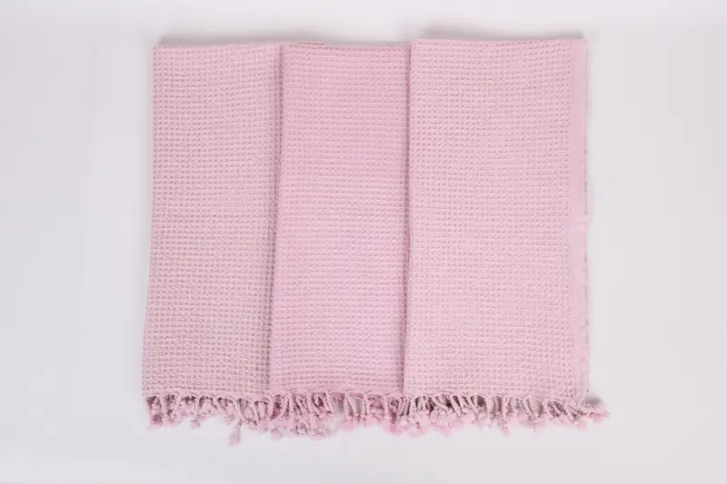 Bio -Handtuch, Geburtstagsgeschenk, Hochzeitsgeschenkküchentuch, Monogramm Küchentuch, 40x20 Baumwollwaffelhandtuch, Personalizes Geschenk, kleine Badetücher - 7