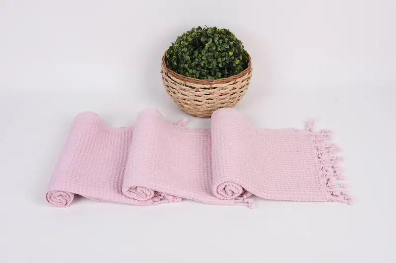 Bio -Handtuch, Geburtstagsgeschenk, Hochzeitsgeschenkküchentuch, Monogramm Küchentuch, 40x20 Baumwollwaffelhandtuch, Personalizes Geschenk, kleine Badetücher - 8