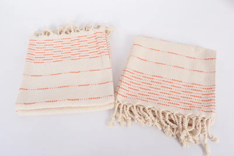 Gift Boxes Tea Towels, Travel Towel, Custom Name Towel, Turkish Tea Towel, Kitchen Towel, Wedding Favors, 36x18 Cotton Striped Design Towel - 7