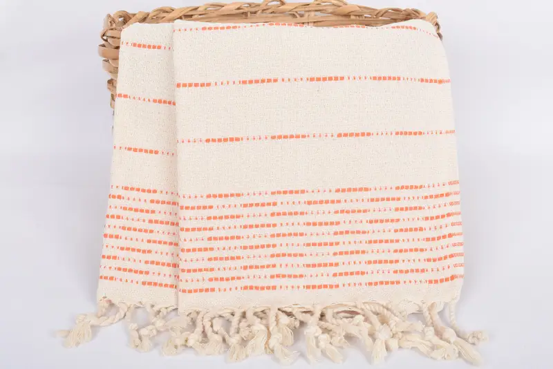 Gift Boxes Tea Towels, Travel Towel, Custom Name Towel, Turkish Tea Towel, Kitchen Towel, Wedding Favors, 36x18 Cotton Striped Design Towel - 5
