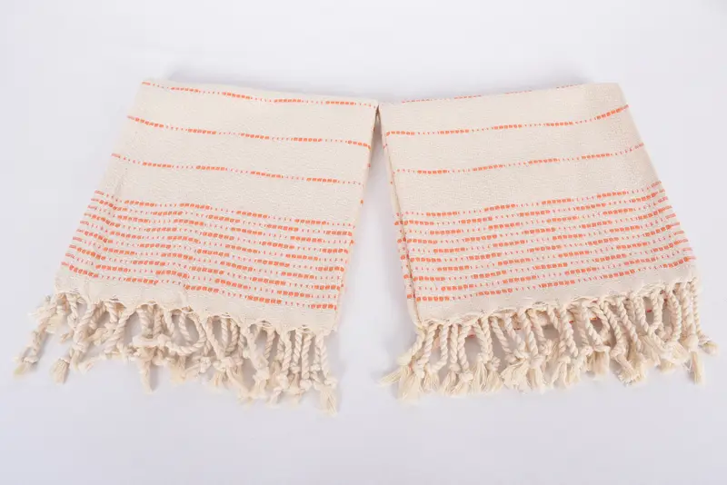 Gift Boxes Tea Towels, Travel Towel, Custom Name Towel, Turkish Tea Towel, Kitchen Towel, Wedding Favors, 36x18 Cotton Striped Design Towel - 6