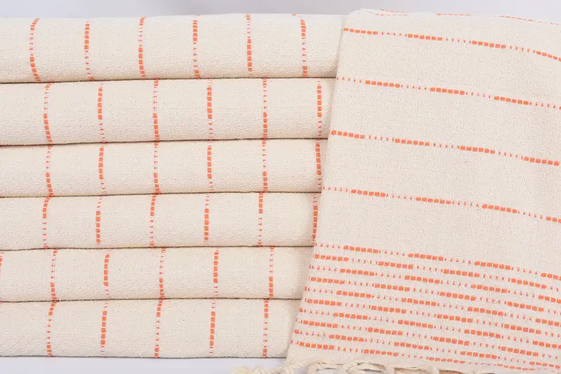Gift Boxes Tea Towels, Travel Towel, Custom Name Towel, Turkish Tea Towel, Kitchen Towel, Wedding Favors, 36x18 Cotton Striped Design Towel - 2