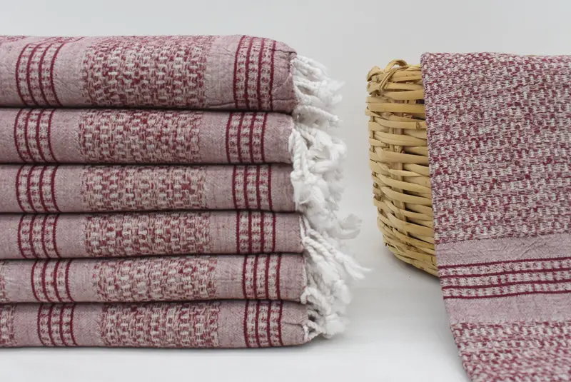Gift For Her, Sand-free towel, 70x36 Linen Striped Towel, Guest Towel, Personalized Beach Towel, Valentines Day Gift For Him, Turkish Bath Towel USA - 2