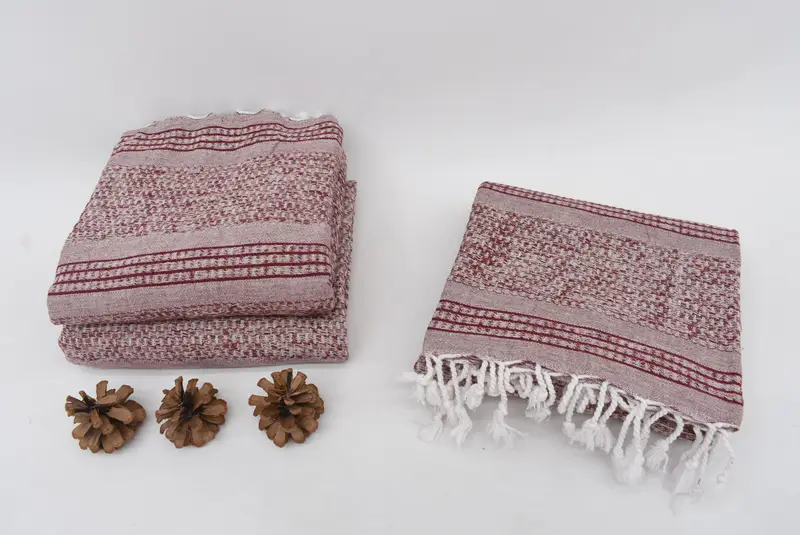 Gift For Her, Sand-free towel, 70x36 Linen Striped Towel, Guest Towel, Personalized Beach Towel, Valentines Day Gift For Him, Turkish Bath Towel USA - 7
