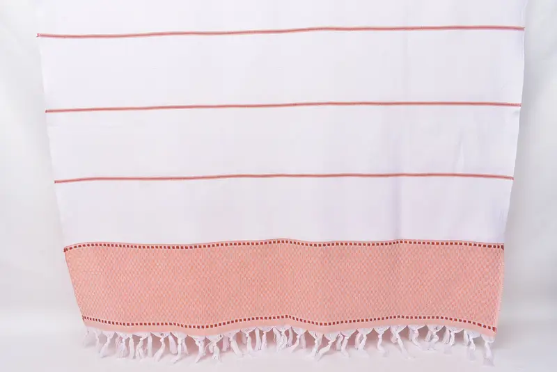 Handmade Gift, Turkish Towel Monogram, Bachelorette Towel, 70x40 Cotton Striped Towel, Best Beach Towel, Bridal Shower Favors, Embroidered Towel - 8