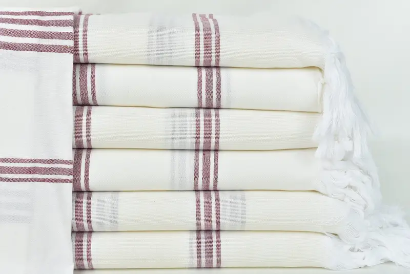 Gift For Him, Spa Gift Towel, Bathroom Towel, Beach Towel Gift, 70x40 Cotton Striped Towel, Custom Gift, Eco-friendly Turkish peshtemal towel - 1