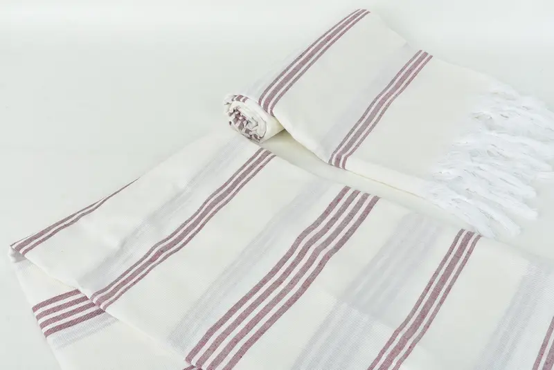Gift For Him, Spa Gift Towel, Bathroom Towel, Beach Towel Gift, 70x40 Cotton Striped Towel, Custom Gift, Eco-friendly Turkish peshtemal towel - 7