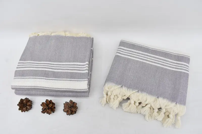 Wedding Gift, Custom monogram Turkish beach towel USA, 70x40 Cotton Herringbone Towel, Personalized Gift, Monogram Beach Towel, Bachelorette Favor - 8