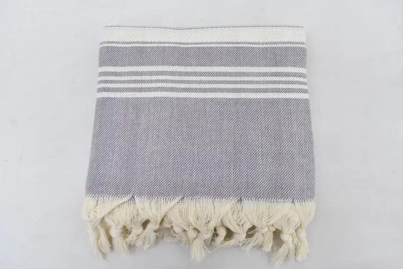 Wedding Gift, Custom monogram Turkish beach towel USA, 70x40 Cotton Herringbone Towel, Personalized Gift, Monogram Beach Towel, Bachelorette Favor - 5