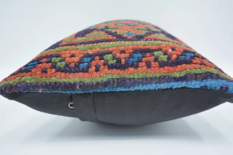 12x24 Blue Cushion Case, Pastel Cushion Case, Boho Pillow Sham Cover, Kilim Pillow Cover, Outdoor Pillow Sham, Pillow Case, Pillow for Couch - 5
