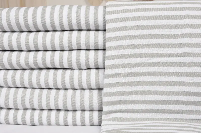 Christmas Tablecloth, 104x76 Cotton Striped Towel, Christmas Gift Tags, Custom Blanket, Bridal Shower Gift, Decorative Blanket, Decorative Bedspread - 3