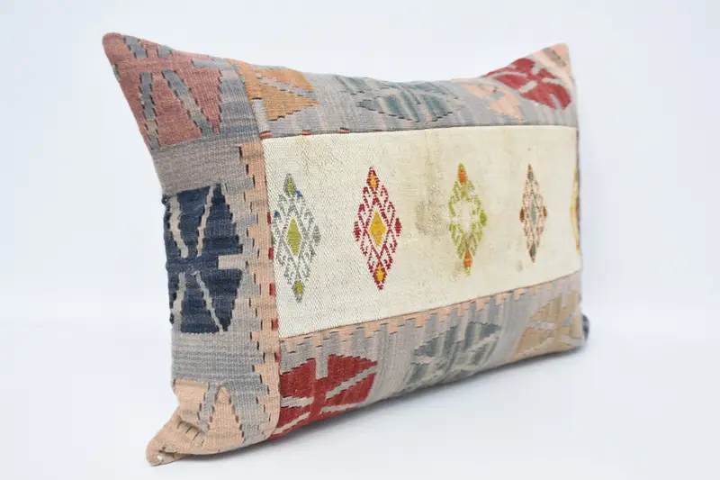 Cotton Pillow Case, Gift Pillow, Cushion, 20x28 White Pillow Sham, Boho Pillow, Bolster Cushion, Square Throw Cushion, Boho Pillow Sham Cover - 3