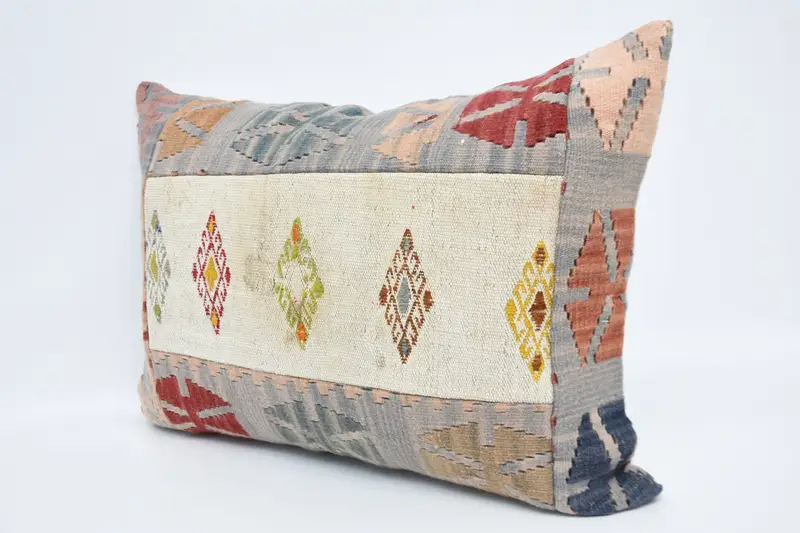 Cotton Pillow Case, Gift Pillow, Cushion, 20x28 White Pillow Sham, Boho Pillow, Bolster Cushion, Square Throw Cushion, Boho Pillow Sham Cover - 4