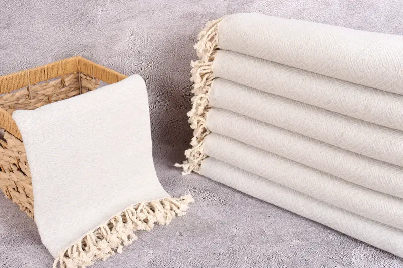 Wedding Favors, Scarf Towel, Bachelor Gifts, 76x40 Cotton Diamond Towel, Wedding Gifts Towel, Bachelorette Party Favors Beach, Luxury Beach Towel - 3