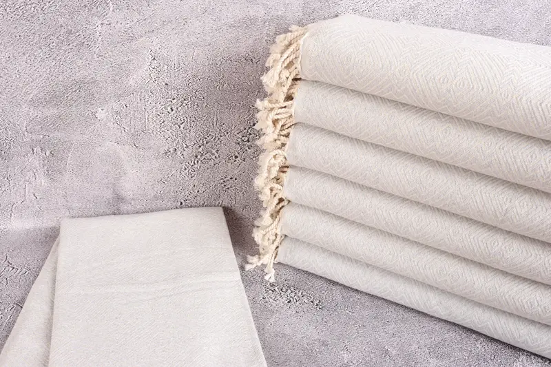 Wedding Favors, Scarf Towel, Bachelor Gifts, 76x40 Cotton Diamond Towel, Wedding Gifts Towel, Bachelorette Party Favors Beach, Luxury Beach Towel - 2