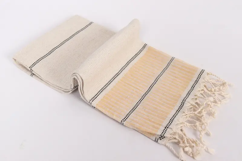 Monogram Hand Towel, Monogram Turkish Bath Towel, Turkish Towel Hand Towel, Wedding Gift, Holiday Towel, Christmas Gift, 40x20 Linen Striped Towel - 6