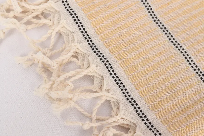 Monogram Hand Towel, Monogram Turkish Bath Towel, Turkish Towel Hand Towel, Wedding Gift, Holiday Towel, Christmas Gift, 40x20 Linen Striped Towel - 7