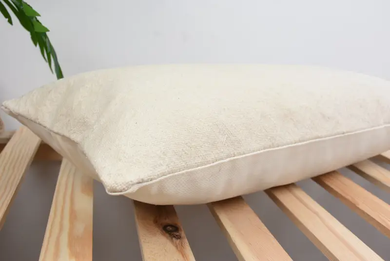 Handmade Kilim Cushion, Tribal Cushion Case, 12x24 White Pillow Sham, Interior Designer Pillow, Cushion, Vintage Pillow - 6