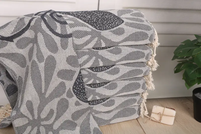Custom Hand Towel, 40x18 Cotton Whale Design Towel, Valentines Day Gift, Gym Towel, Personalized Kitchen Towel, Home Decor Gifts, Personalized Gift - 2